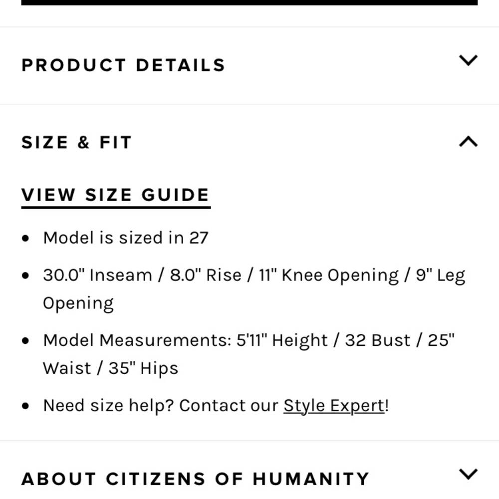 COH Avedon skinny in Space - Picture 8 of 8